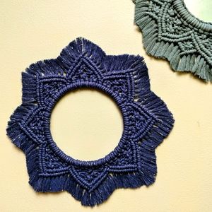 Macrame Mandala hanging wall decor
